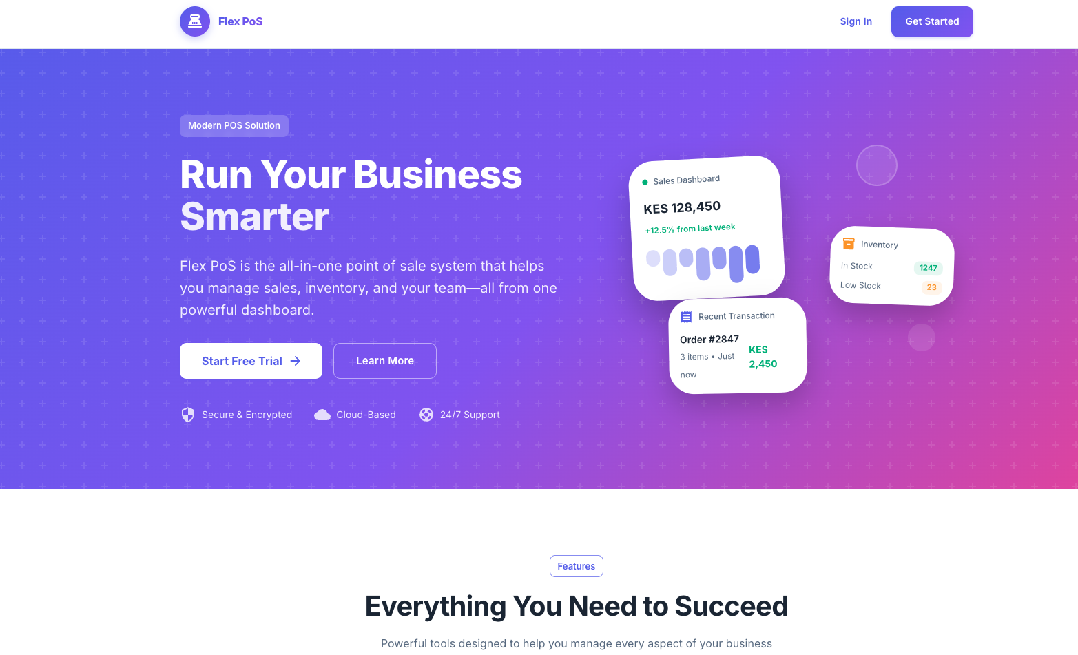 Flex PoS - Modern Point of Sale System